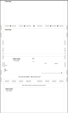 12062- PS MAILER CHECK, 8 ½" X 14" 1000/BX